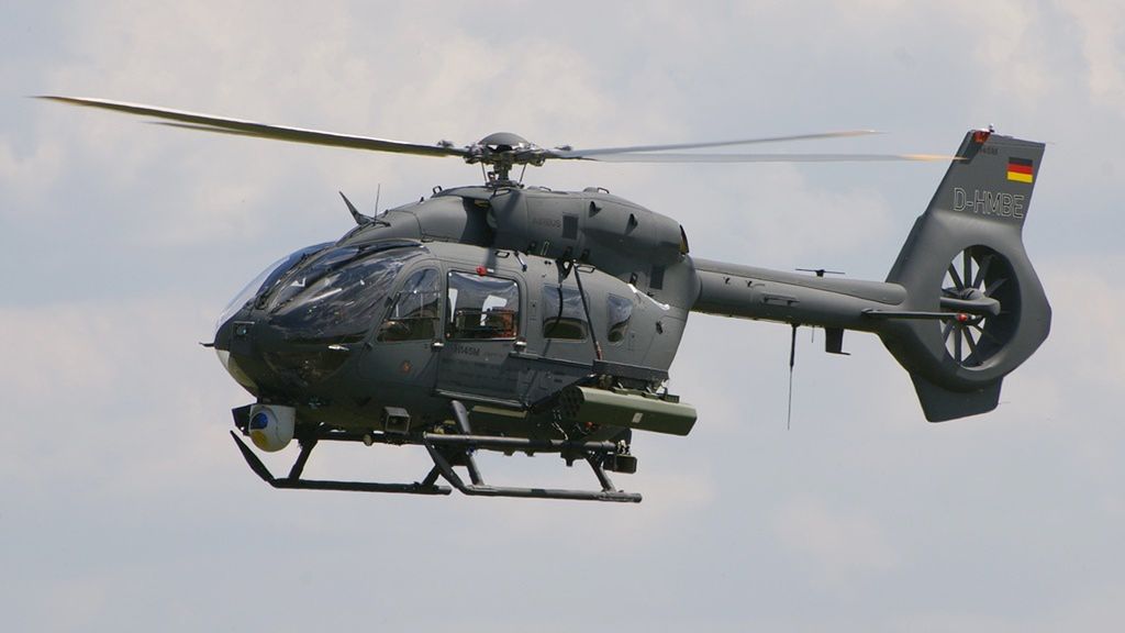 Śmigłowiec H145M w konfiguracji uzbrojonej