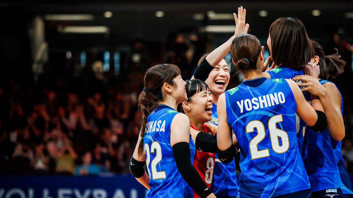 Materiały prasowe / FIVB / Reprezentacja Japonii