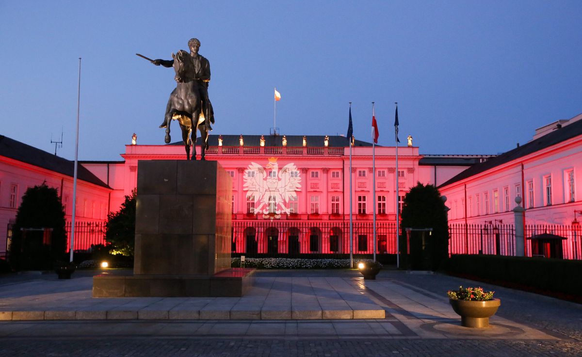 Tajemnice Pałacu Prezydenckiego. Tak Pałac Prezydencki wyglądał w 2013 roku z okazji Święta Wojska Polskiego 