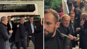 "Nie pytacie dla kogo?" Oto co Tusk powiedział, jak wchodził na stadion
