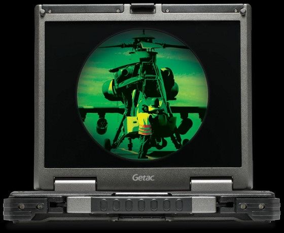 getac laptop b300 obrazowanie nocne