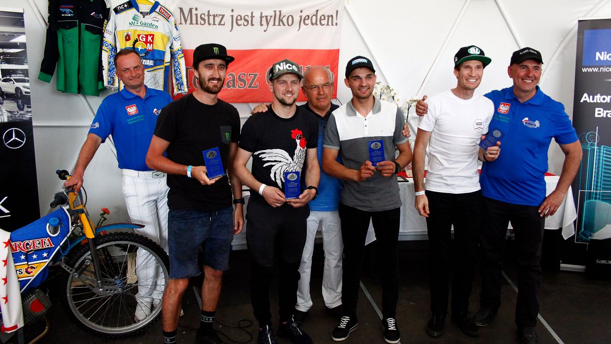 WP SportoweFakty / Dawid Lis / Żużlowcy podczas sobotniego turnieju golfowego