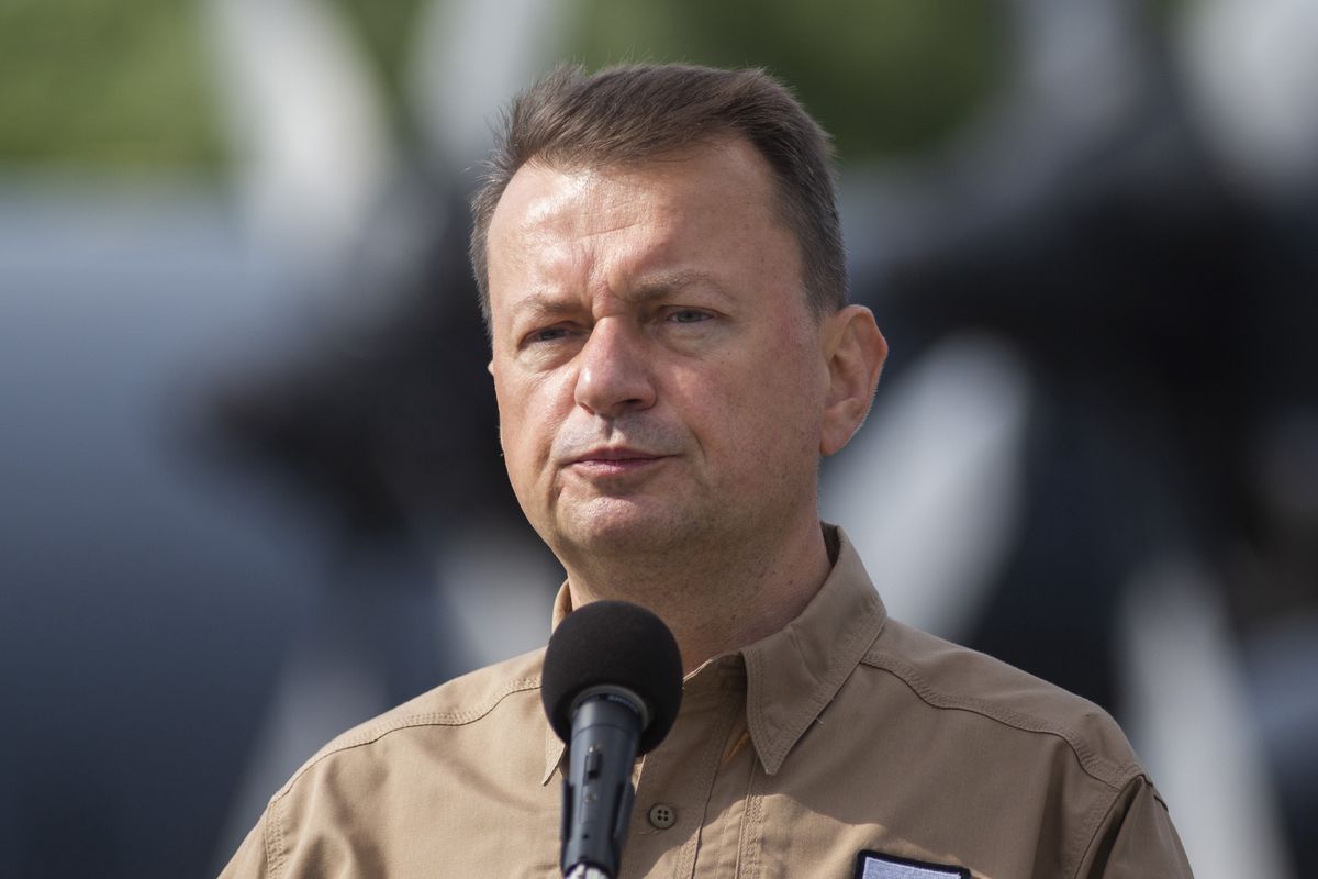 Minister Obrony Narodowej Mariusz Błaszczak 