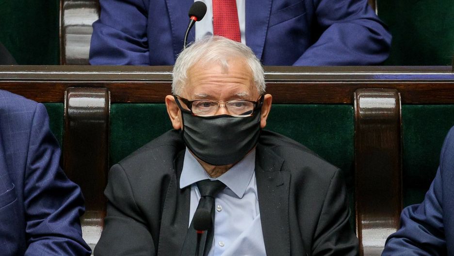 Sejm o stanie wyjatkowym06.09.2021 Warszawa Sejm 36. posiedzenie Sejmu IX kadencji   Fot. Jacek Dominski/REPORTER
n/z: Jaroslaw KaczynskiJacek Dominski/REPORTER