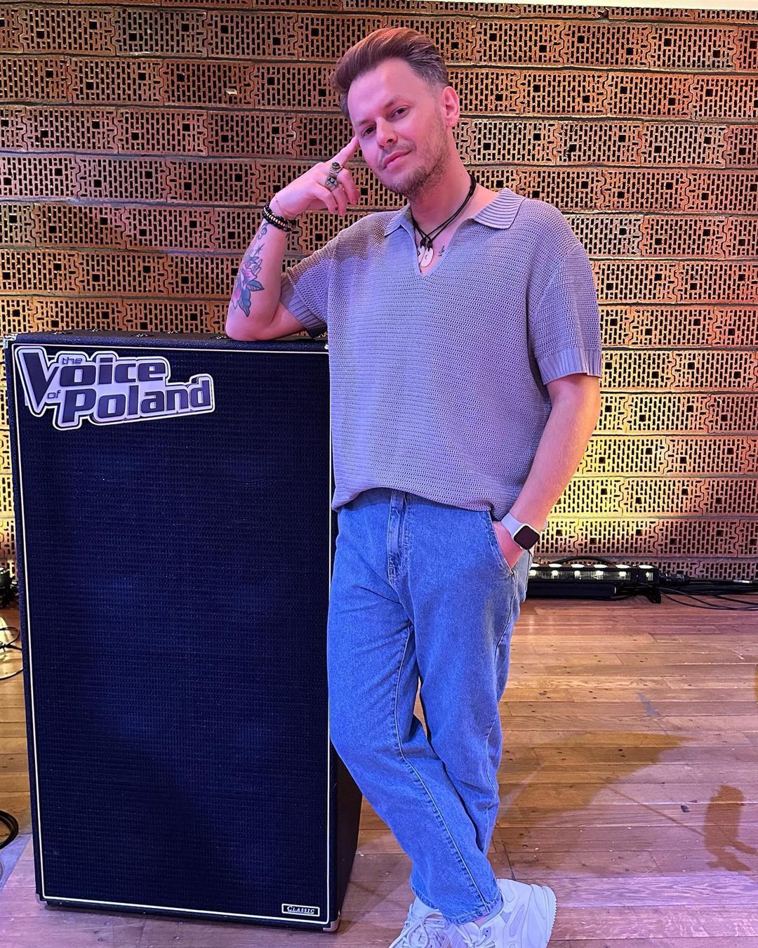 Łukasz Darłak w programie "The Voice of Poland"