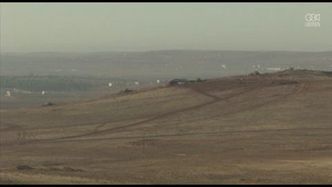 Kłęby dymu nad przygranicznym miastem; trwa walka o kontrolę nad Kobane