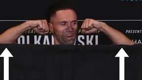 Niecodzienne sceny przed galą UFC. Zamiast walki jest skandal