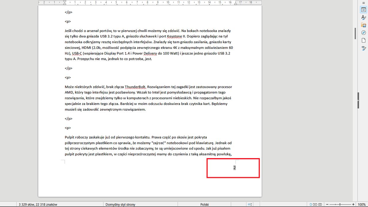 LibreOffice Writer: jak wstawić numer strony? - LibreOffice Writer: jak wstawić numery stron?