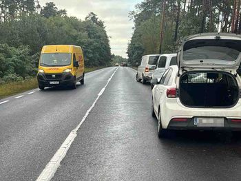 Wypadek na DK27. Zderzyły się trzy samochody