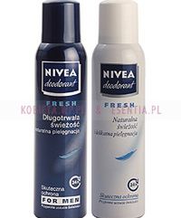 Fresh Dezodorant w sprayu. granatowy - 150 ml (NIVEA) - dla mężczyzn