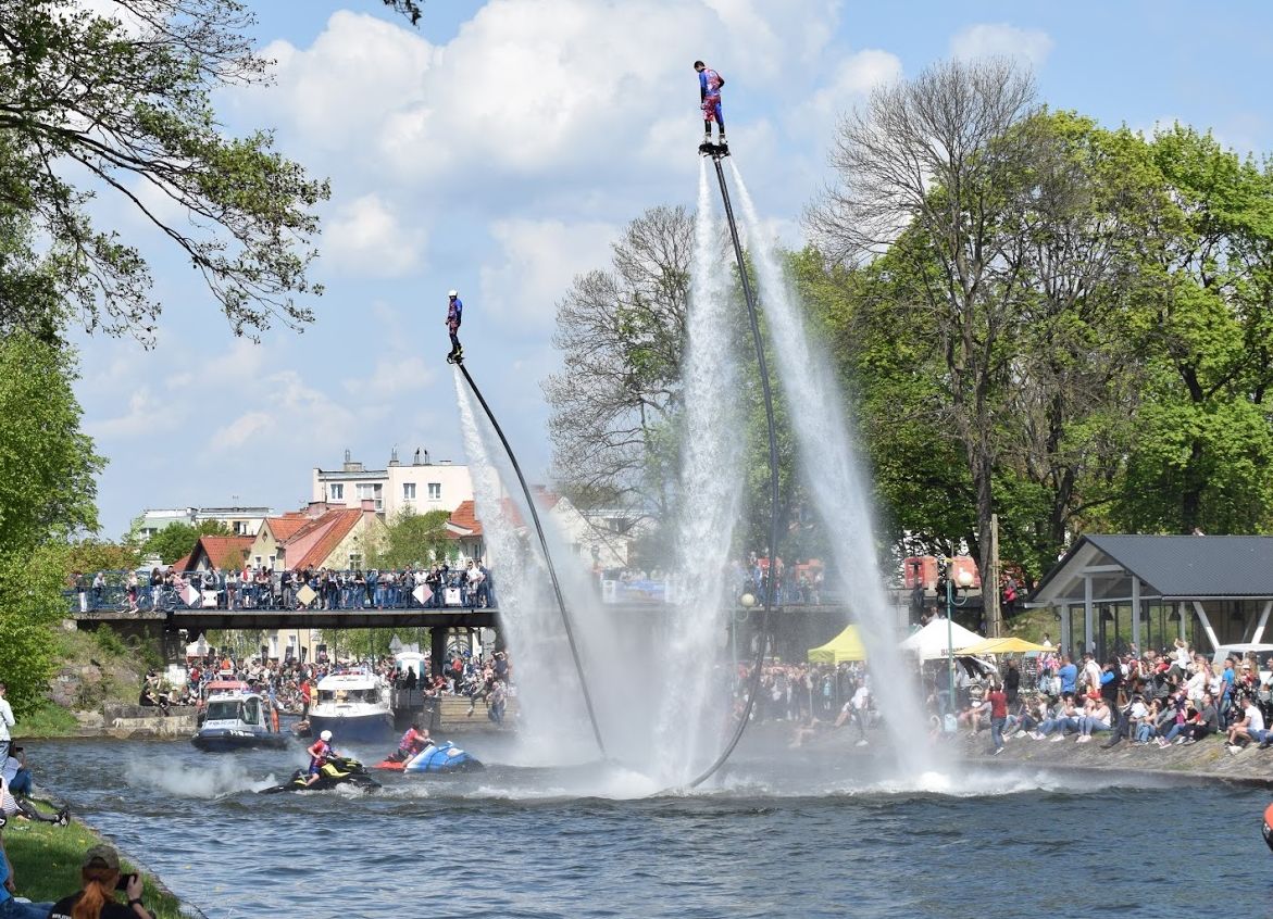 Giżycko. Otwarcie sezonu. Majówka 2019 roku