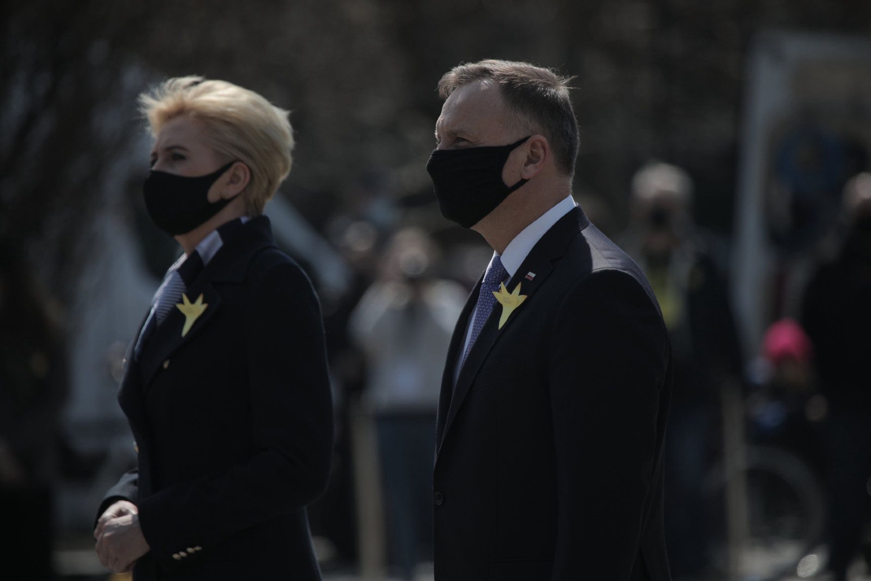 Getto warszawskie. Para prezydencka uczciła pamięć powstańców