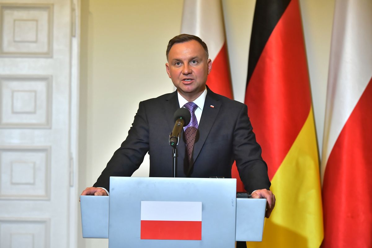 Andrzej Duda zwrócił się do prezydenta Niemiec. Mówi o stratach wojennych