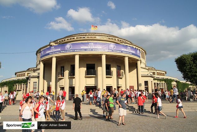 Hala Stulecia to arena wielu ważnych turniejów sportowych.