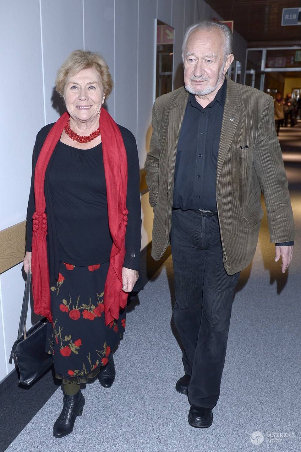 Teresa Lipowska i Krzysztof Kumor na rozdaniu Nagród Wielkiego Splendora Polskiego Radia