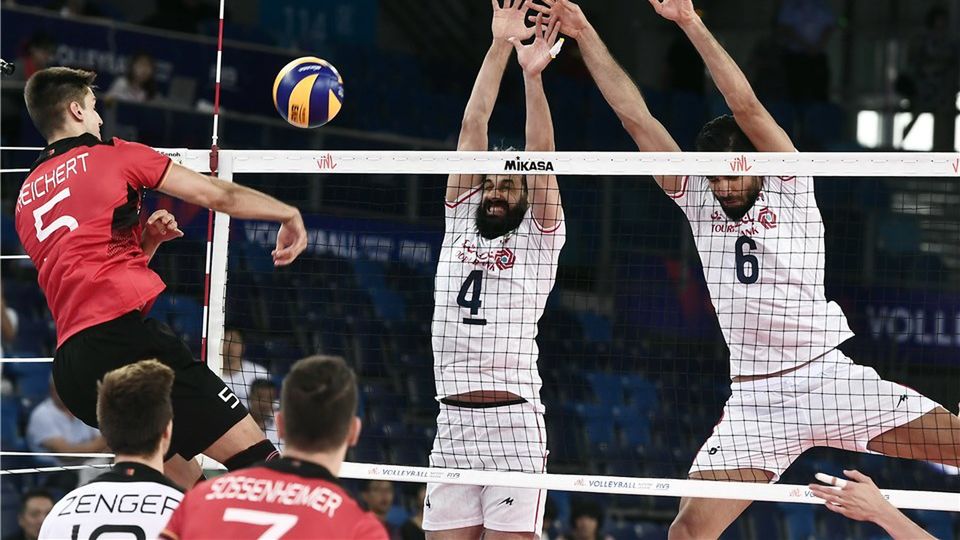 Materiały prasowe / volleyball.world / Zdjęciu z meczu Iran - Niemcy w 3. kolejce Ligi Narodów 2019