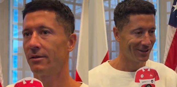 ODMIENIONY Robert Lewandowski na nowym nagraniu. "Zmarszczki i siwizna nawet mu się cofnęły". Faktycznie jest coś na rzeczy? (WIDEO)