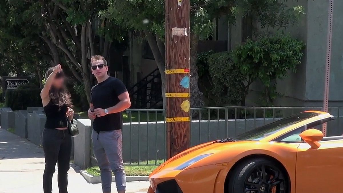 Podryw na Lamborghini Gallardo 1