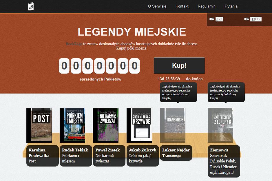 Jedenasty pakiet BookRage oferuje swoim czytelnikom premierowe książki