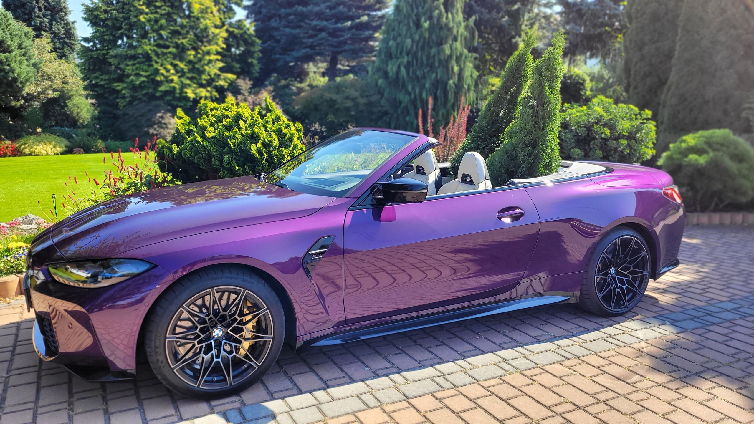 BMW M4 competition cabrio (zabawne zdjęcie) 