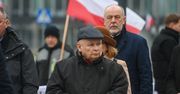 Kaczyński przemówił, zaczęli krzyczeć. Incydent przy miesięcznicy