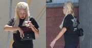 Odchudzona Amanda Bynes z kryształkami na brwiach i paczką papierosów w dłoni pomyka ulicami Los Angeles (ZDJĘCIA)