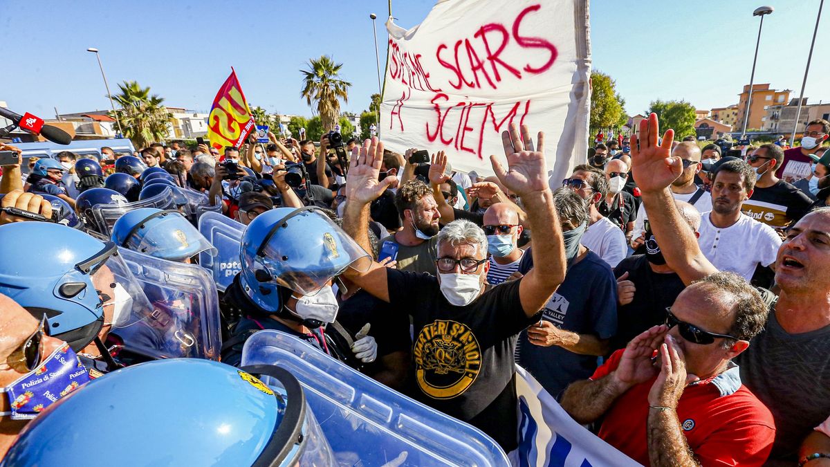 Włochy. Protesty w ognisku koornawirusa