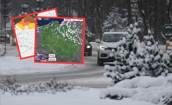 Intensywne opady śniegu i zamiecie. IMGW ostrzega