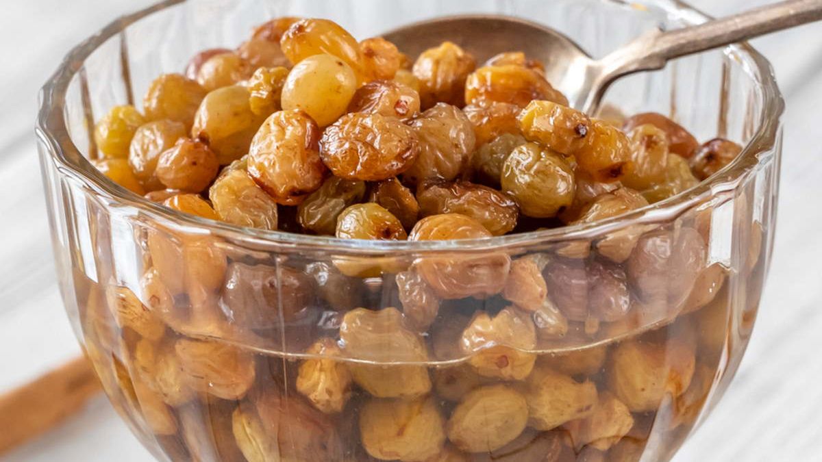 Słodki napój kishmish ma niesamowite właściwości