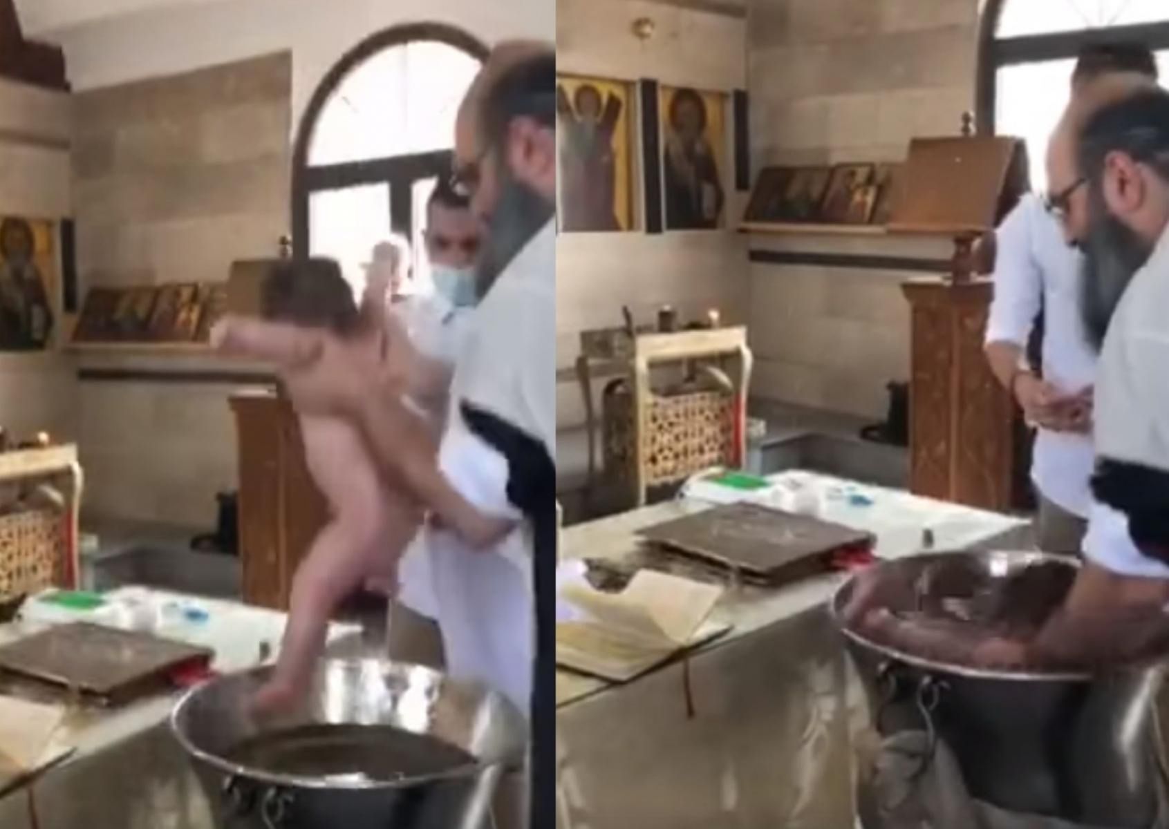 Ksiądz w brutalny sposób obchodził się z niemowlęciem