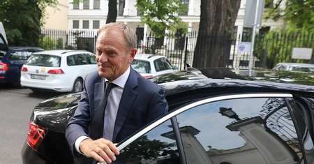 Donald Tusk stracił prawo jazdy