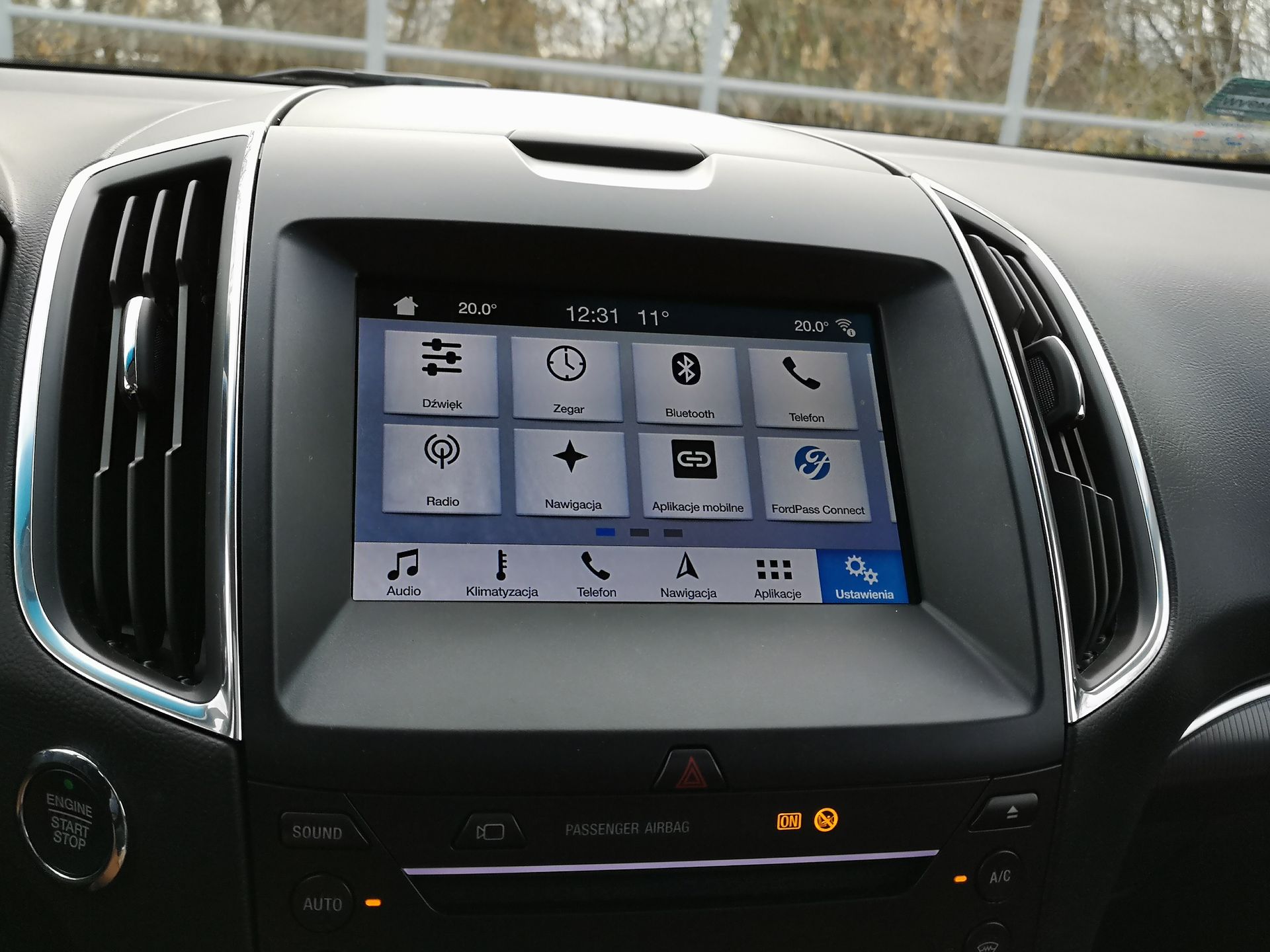 Ford Edge: audio B&O PLAY, wspomaganie parkowania i system Ford SYNC 3 21