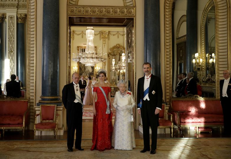 Przyjęcie hiszpańskiej pary królewskiej