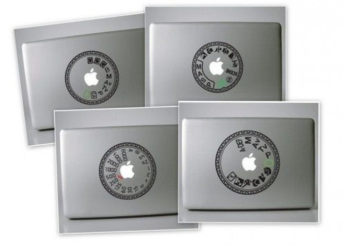 Ozdoba na laptopa w stylu fotograficznym 1