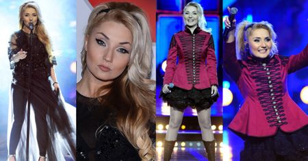 Falbany i koronki: Dwie kreacje Cleo w Sopocie (ZDJĘCIA)
