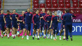 Trening reprezentacji Rosji