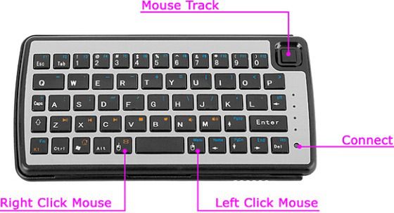 Dual Connect Mini Keyboard