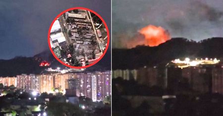 Uchwycili pierwszy atak USA. Nagrania i zdjęcia satelitarne z Caracas