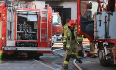 Zastawił autem wyjazd dla strażaków. Wrócił po sześciu godzinach