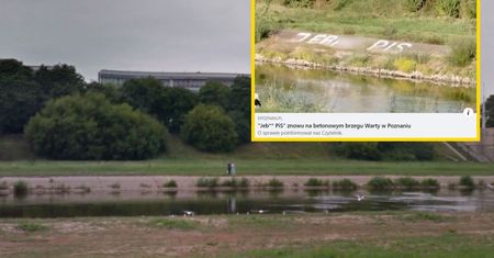 Doniesienia z Poznania. Spójrzcie, co pojawiło się nad rzeką