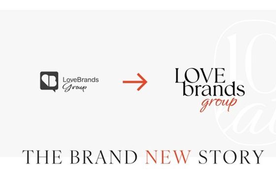LoveBrands Group na 10-lecie zmienia barwy