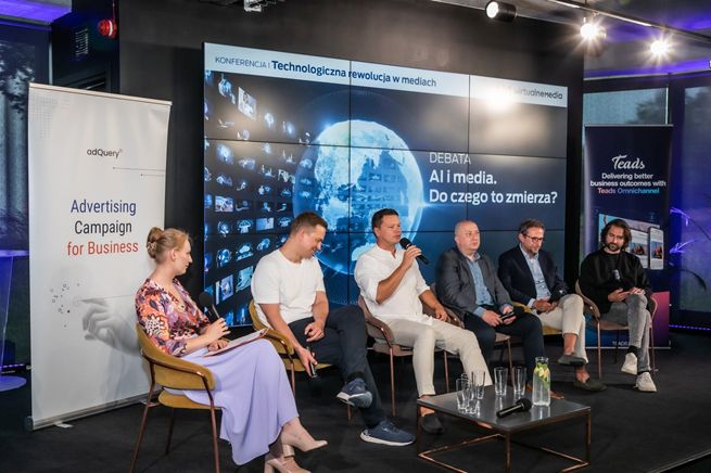 Debata "AI i media. Do czego to zmierza?"