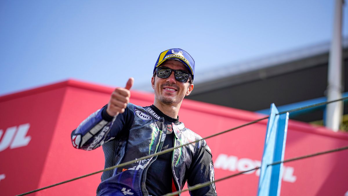 Zdjęcie okładkowe artykułu: Materiały prasowe / Monster Yamaha / Na zdjęciu: Maverick Vinales