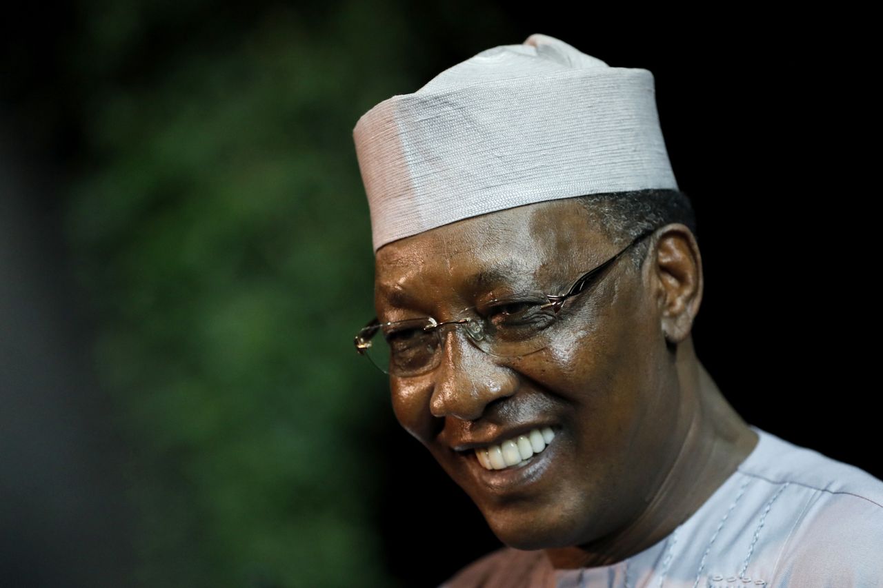 
Prezydent Czadu Idriss Deby