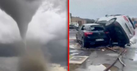 Tornado zniszczyło 300 domów. Mieszkańcy nagrali koszmar we Francji