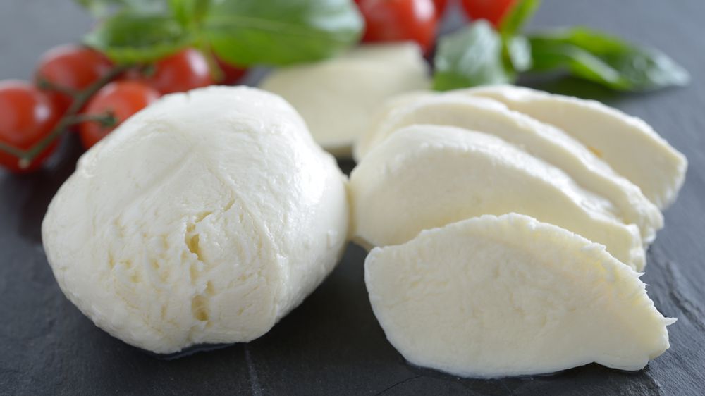 Mozzarella bez zawartości tłuszczu