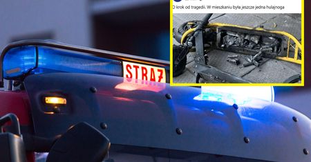 Wybuch hulajnogi elektrycznej w Poznaniu. Mogła spłonąć cała kamienica