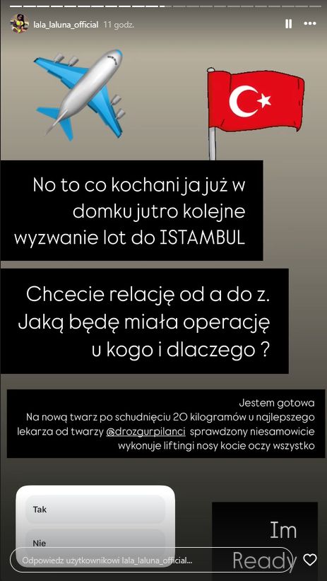 Laluna o operacjach