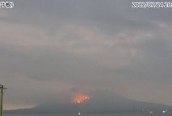Japonia. Wybuch wulkanu na wyspie Kiusiu