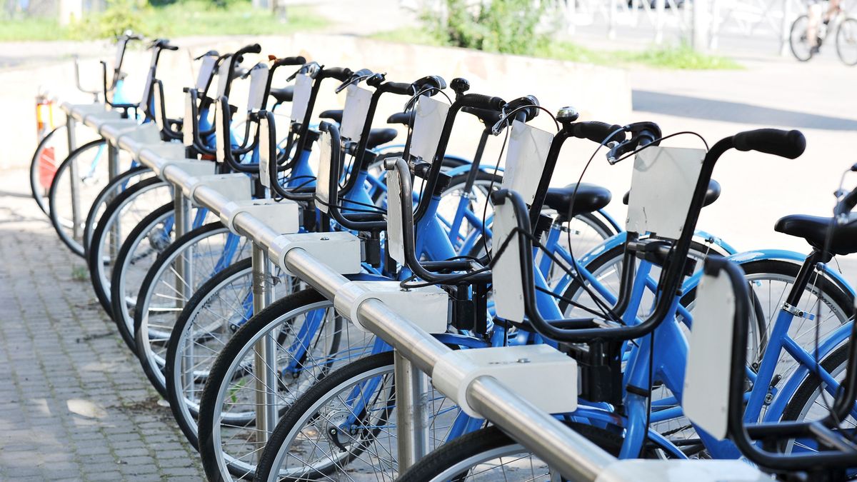 Rowery miejskie - zdjęcie poglądowe